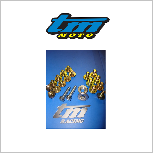 TM Racing Genuine Panel Bolt Set. Adult Models. M.2022>