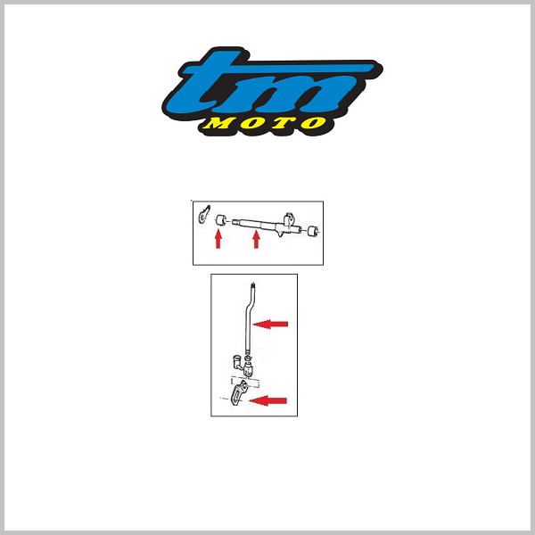 TM Racing Powervalve Control Arms and Shafts