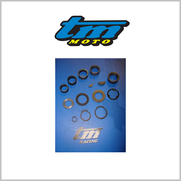 TM Racing Shims, Circlips and Woodruff Keys for Engine and Chassis