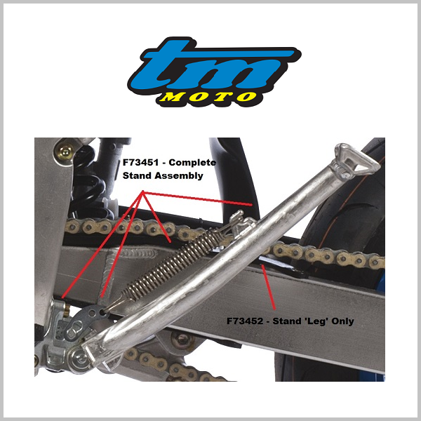 TM Racing Sidestand Leg Parts / Assemblies. 2008>2021 - 2022>
