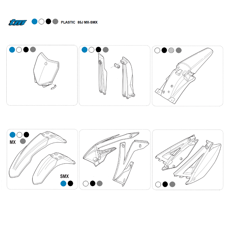 TM Racing Plastics For 2013> Junior Models - Options - Image 5