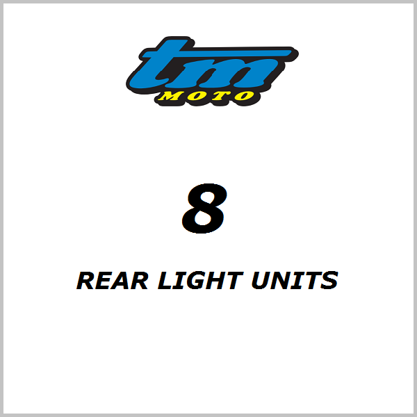 TM Racing Rear LED Tail Light Unit: 67135.08