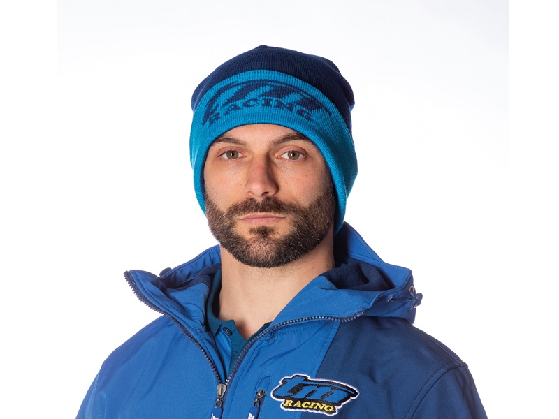 TM Racing Official Winter Beanie - Blue / Blue