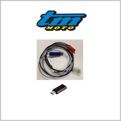 TM Racing ECU Interface Cable with USB, Adapter cable + Software.