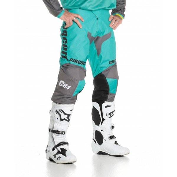 Circuit Equipment: Marea Pant - Water Green / Grey / White : 237