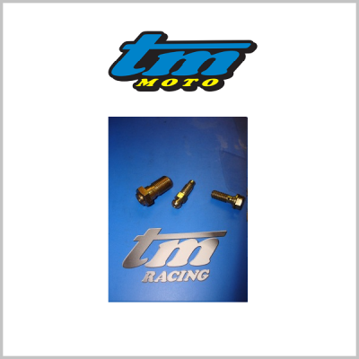 TM Racing Hydraulic Clutch Hose Banjo Bolts / Bleed Nipples