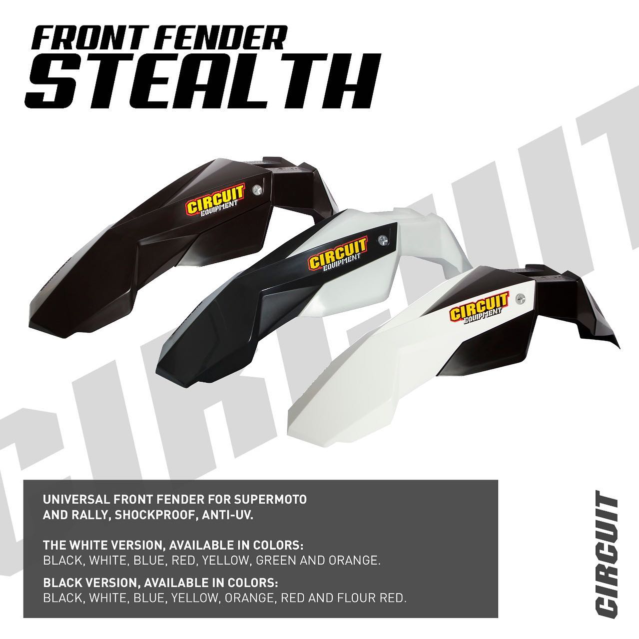 Circuit Equipment: Stealth Front Fender.
