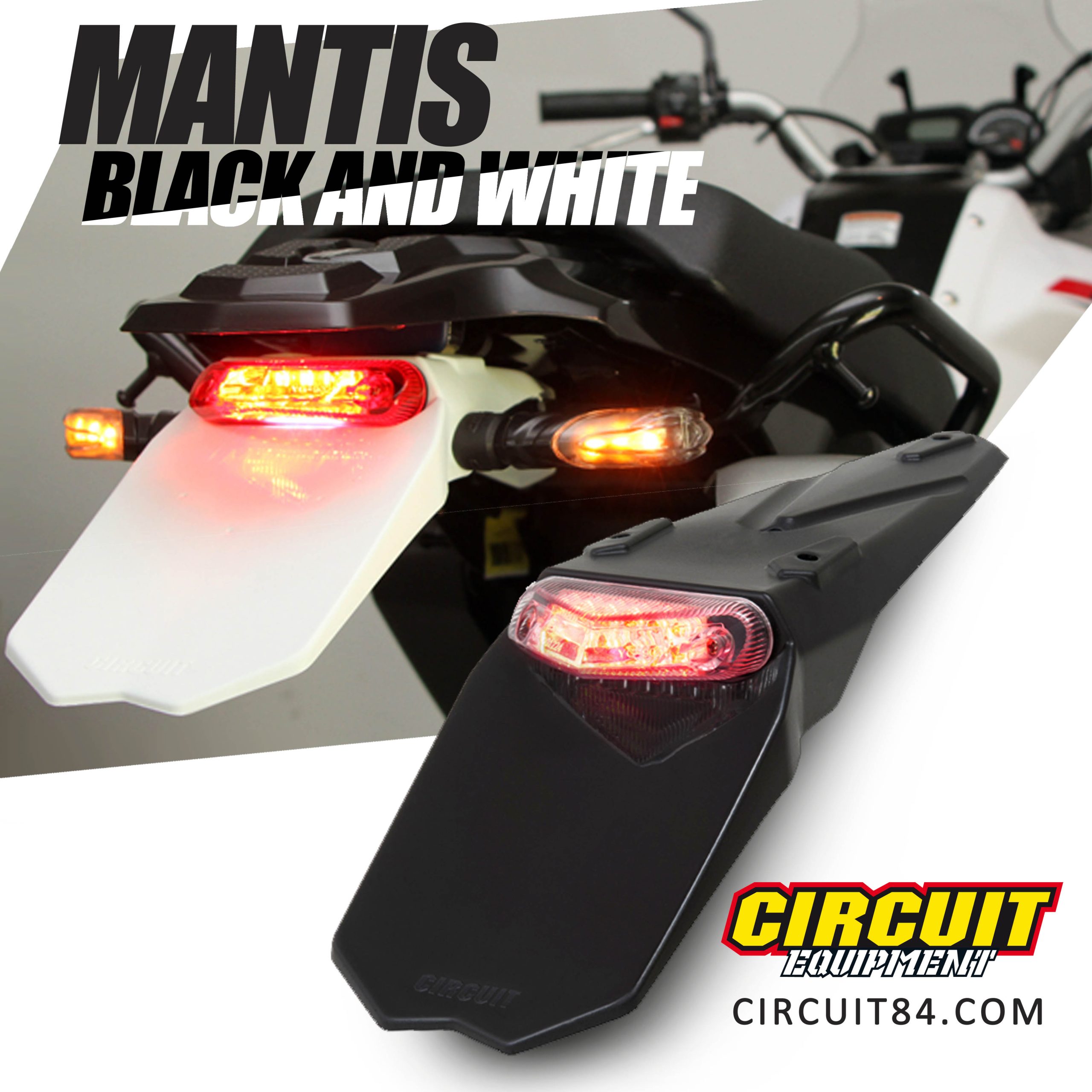 Circuit Equipment: Mantis Rear Light / License Plate Holder Range