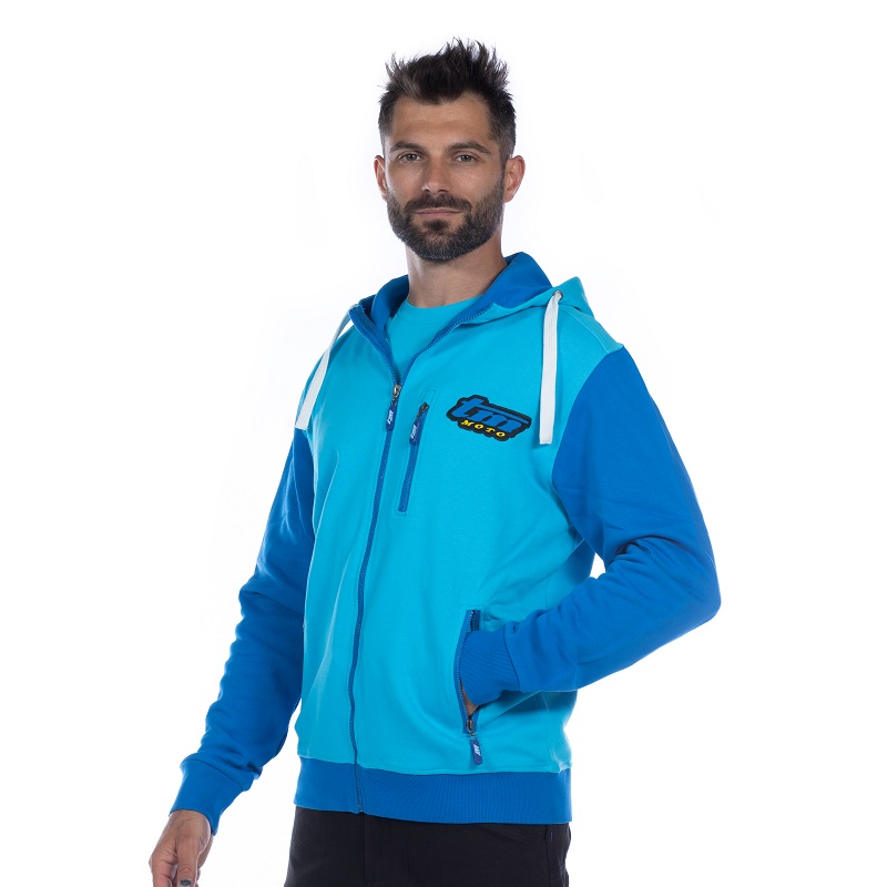 TM Moto: Hooded Zip-Thru Top - 95378
