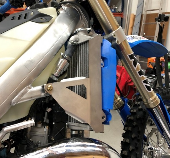 Meca System Radiator Braces For TM Moto Machines, - Image 3