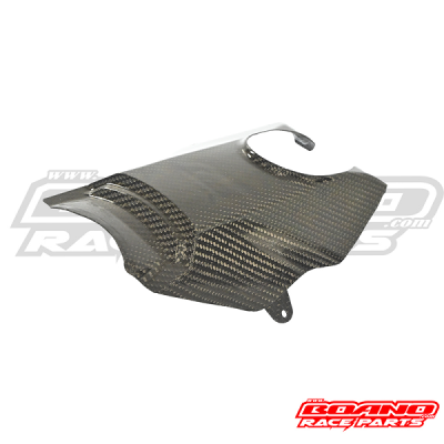 BOANO: TM Carbon Fibre Air-Intake / Tank Cover. Adult 2T Models - M.2022>