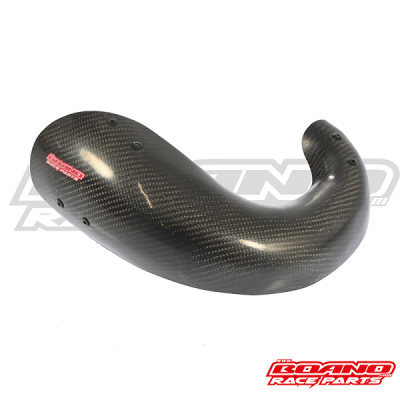 BOANO: TM Carbon Fibre Exhaust Pipe Guard: 2T 125 / 144 - M.2019>