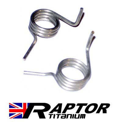 Raptor Titanium: Replacement Footrest Springs. Apex/Edge. 2022>