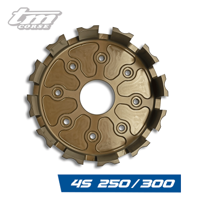 TM Corse: Billet Machined & Coated Clutch Basket - 250Fi / 300Fi 4-Stroke