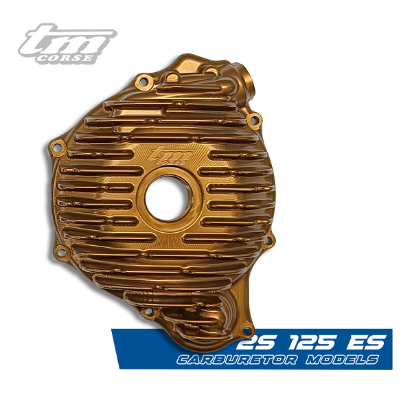 TM Corse: Bronze Billet Machined Ignition Cover - 125 ES - Carburettor