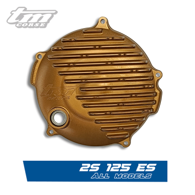 TM Corse: Bronze Billet Machined Clutch Cover - 125cc ES 2-Stroke