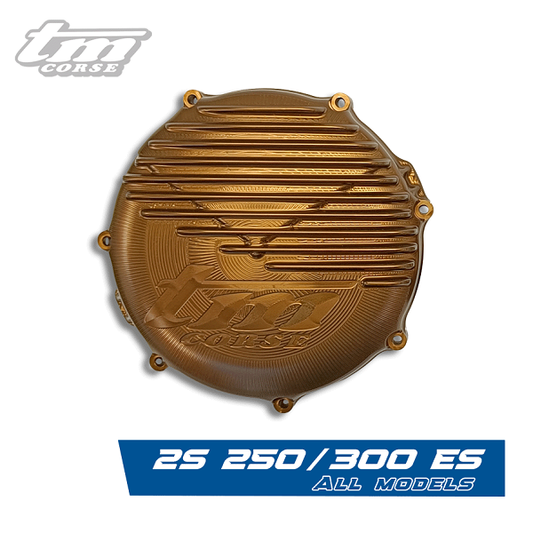 TM Corse: Bronze Billet Machined Clutch Cover - 250cc / 300cc ES 2-Stroke