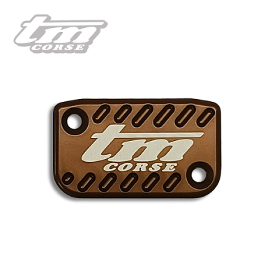 TM Corse: Bronze CNC Reservoir Caps - Brembo Master Cylinders