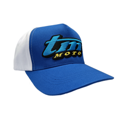 TM Moto Official Cap - Royal Blue / White 2025