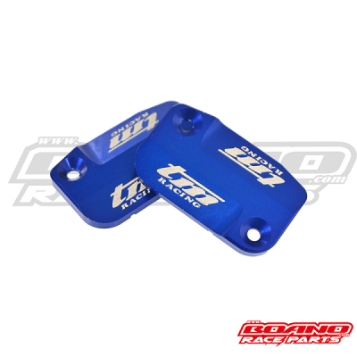 Boano: Brembo Clutch & Front Brake Reservoir Caps - Blue