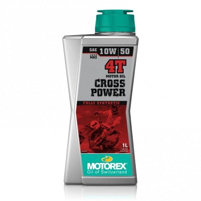 MOTOREX: CROSSPOWER 4T - FULLY SYNTHETIC PRO PERFORMANCE - 1L