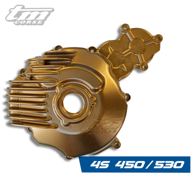 TM 'Corse' Billet Machined Ignition Cover - 450Fi ES. 3-Hole Stator